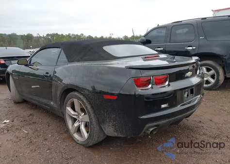 2012 Chevrolet Camaro 2Ss из США, поврежденный, VIN 2G1FT3DW4C9104611